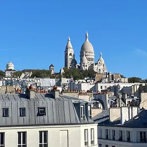 Studio Immergé Dans Pigalle Donnant Sur Une Vue Magnifique Du Sacré-coeur Appartement